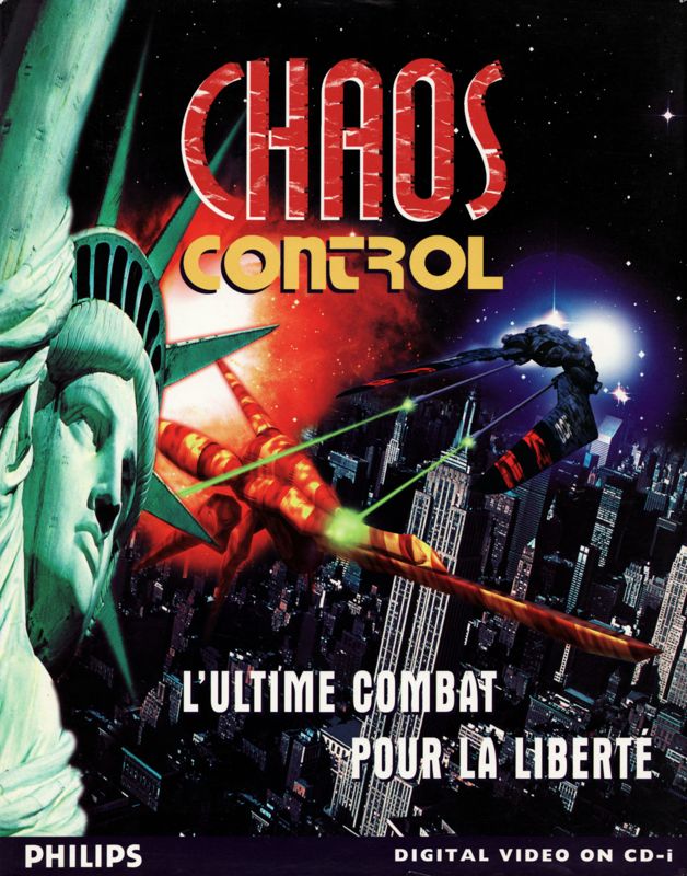 Chaos Control box art for CD-i